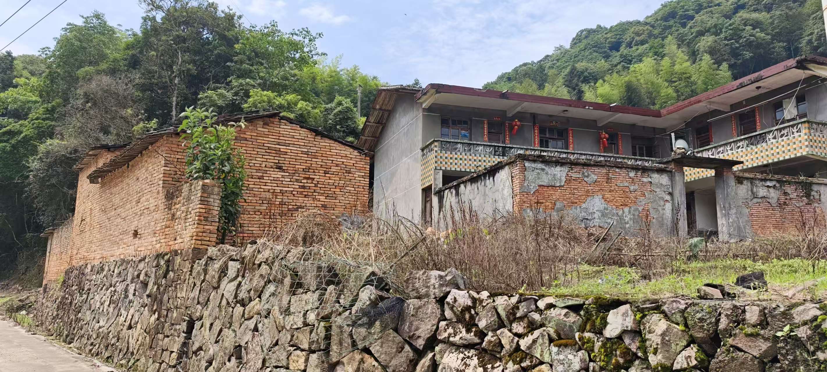 福州乡下自建房小院带菜园子出租