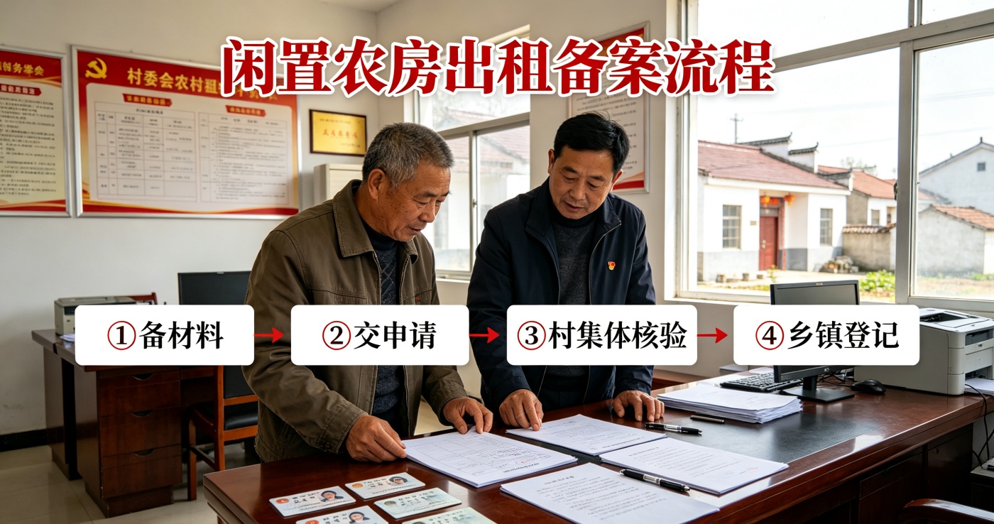 闲置农房出租需要备案吗?村集体备案流程全攻略(图1)